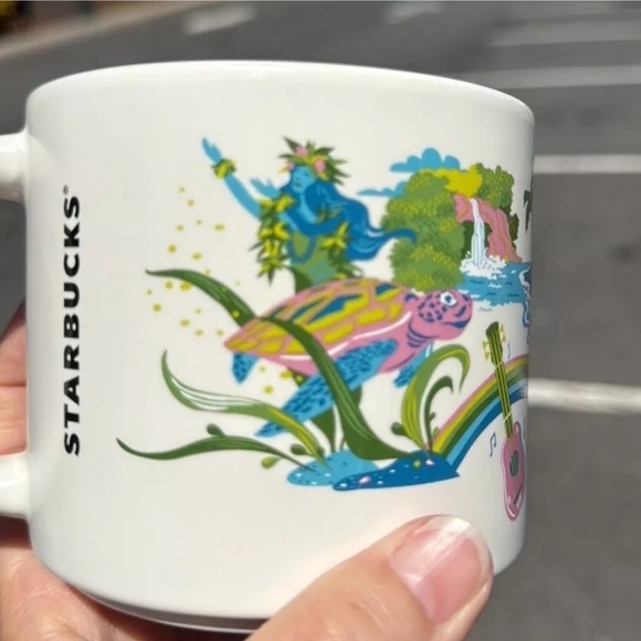 2024 NEW Starbucks Discovery Series Hawaii Exclusive Coffee Tea Mug Cup NIB - Picture 3 of 8